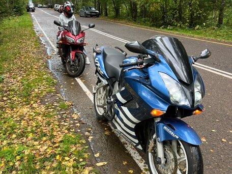 2008 Honda VFR 800, синий, 555555 рублей, вид 1