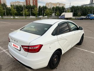2017 Lada (ВАЗ) Vesta I, белый, 560000 рублей, вид 4