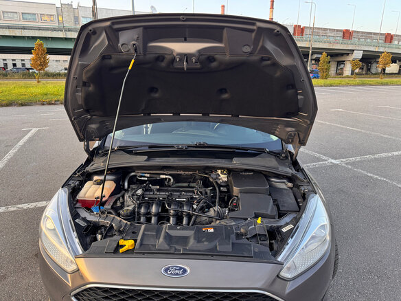 2018 Ford Focus III Рестайлинг, серый, 1520000 рублей - вид 9