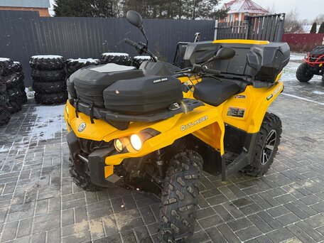 2012 BRP Can-Am Outlander 500, жёлтый, 999999 рублей, вид 3