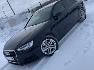 2018 Audi A4 V (B9), чёрный, 2650000 рублей, вид 2