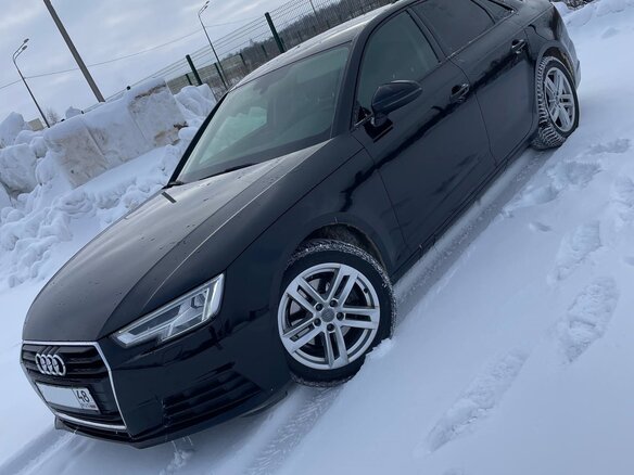 2018 Audi A4 V (B9), чёрный, 2650000 рублей - вид 1