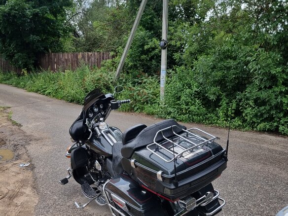 2009 Harley-Davidson Electra Glide, чёрный, 1200000 рублей - вид 5
