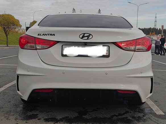 2011 Hyundai Elantra V (MD), белый, 680000 рублей - вид 5