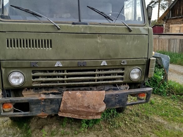 1991 КамАЗ 5511, зелёный, 450000 рублей