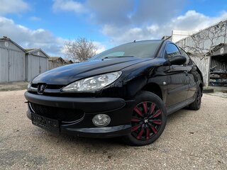 2007 Peugeot 206, чёрный, 400000 рублей, вид 1