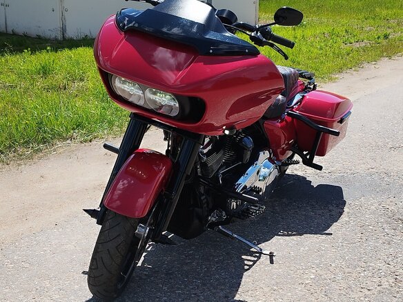 2021 Harley-Davidson Road Glide, красный, 1500000 рублей