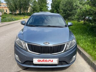 2014 Kia Rio 5-speed III, голубой, 799000 рублей, вид 4