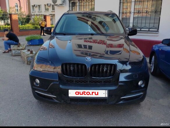 2009 BMW X5 30i II (E70), чёрный, 1950000 рублей - вид 1