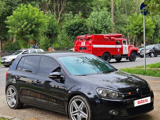 2009 Volkswagen Golf VI, чёрный, 700000 рублей, вид 2