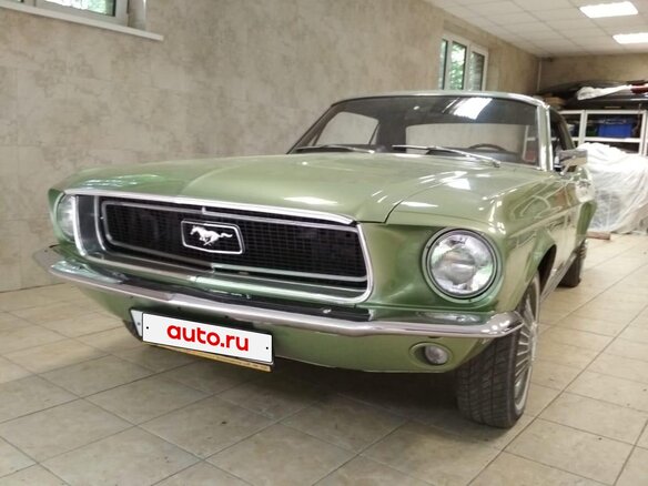 1968 Ford Mustang I, зелёный, 10000000 рублей - вид 6