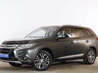 2015 Mitsubishi Outlander III Рестайлинг, серый, 1799000 рублей, вид 3