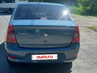 2014 Renault Logan I Рестайлинг, синий, 410000 рублей, вид 3