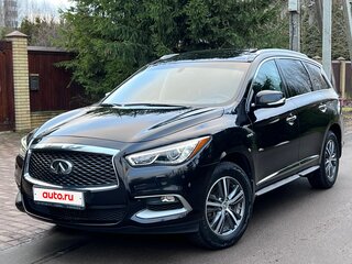 2017 Infiniti QX60 I Рестайлинг, чёрный, 2650000 рублей, вид 1