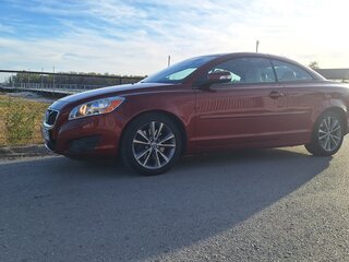 2012 Volvo C70 II Рестайлинг, красный, 1990000 рублей, вид 2