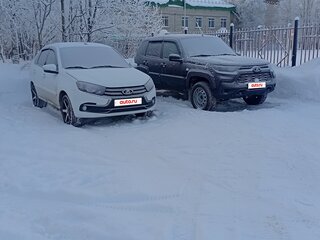 2021 Lada (ВАЗ) Granta I Рестайлинг, белый, 700000 рублей, вид 3