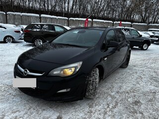 2013 Opel Astra J Рестайлинг, чёрный, 570000 рублей, вид 1