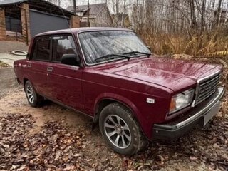 2003 Lada (ВАЗ) 2107, пурпурный, 120000 рублей, вид 4