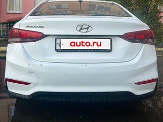 2019 Hyundai Solaris II, белый, 689000 рублей, вид 4