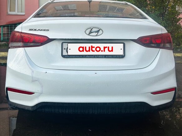 2019 Hyundai Solaris II, белый, 689000 рублей - вид 3