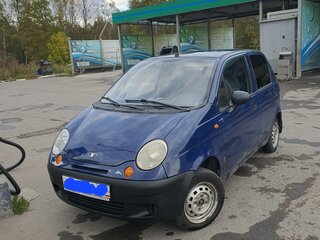 2009 Daewoo Matiz I Рестайлинг, синий, 180000 рублей, вид 1
