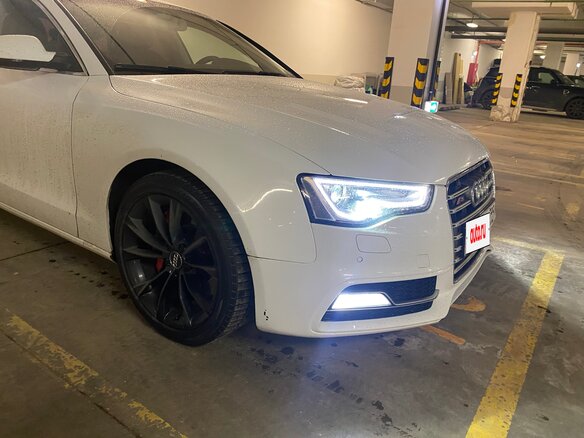2012 Audi A5 I (8T) Рестайлинг, белый, 1500000 рублей - вид 19