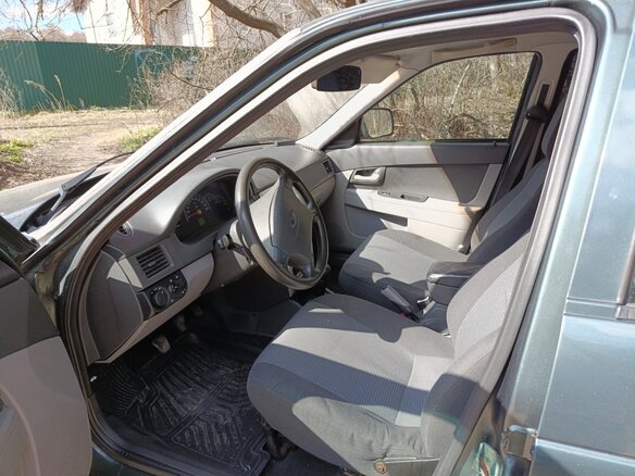 2008 Lada (ВАЗ) Priora I, серый, 380000 рублей - вид 4