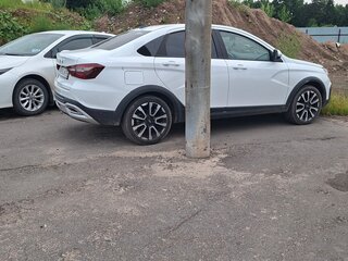 2024 Lada (ВАЗ) Vesta Cross I Рестайлинг (NG), белый, 1400000 рублей, вид 3