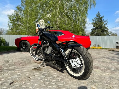 1993 Suzuki Intruder VS 1400, чёрный, 550000 рублей, вид 1
