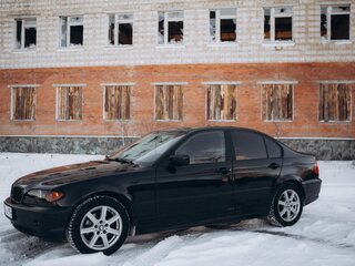 2003 BMW 3 серии 318i IV (E46) Рестайлинг, чёрный, 750000 рублей, вид 4