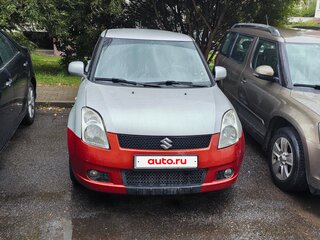 2008 Suzuki Swift III, серебристый, 320000 рублей, вид 1