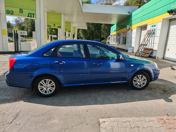 2007 Chevrolet Lacetti I, синий, 350000 рублей - вид 6