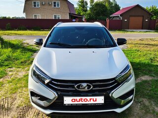 2024 Lada (ВАЗ) Vesta SW I Рестайлинг (NG), белый, 1375000 рублей, вид 2