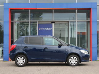 2012 Skoda Fabia II Рестайлинг, синий, 360000 рублей, вид 4