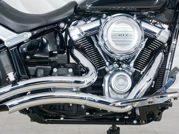 2017 Harley-Davidson Fat Boy, чёрный, 1815000 рублей - вид 9