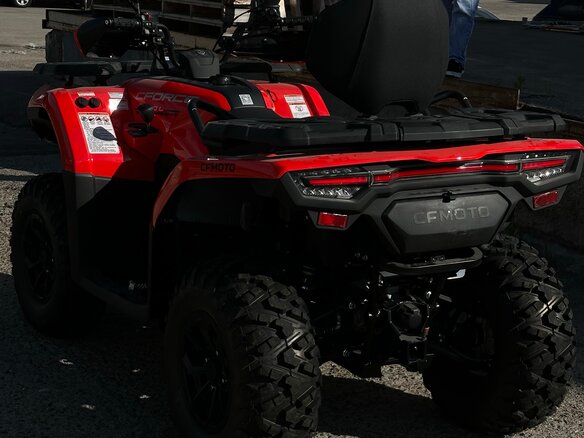 2026 CFMoto CFORCE 520 L, красный, 669000 рублей - вид 3