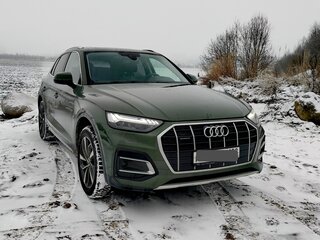 2021 Audi Q5 45 TFSI II (FY) Рестайлинг, зелёный, 5400000 рублей, вид 5