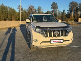 2013 Toyota Land Cruiser Prado 5-speed 150 Series Рестайлинг 1, белый, 4150000 рублей, вид 2