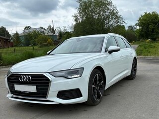 2019 Audi A6 40 TDI V (C8), белый, 3490000 рублей, вид 1