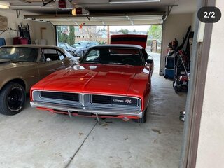 1969 Dodge Charger R__T II, красный, 7000000 рублей, вид 1