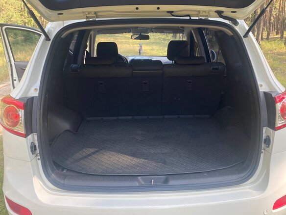 2011 Hyundai Santa Fe II Рестайлинг, белый, 1300000 рублей - вид 10
