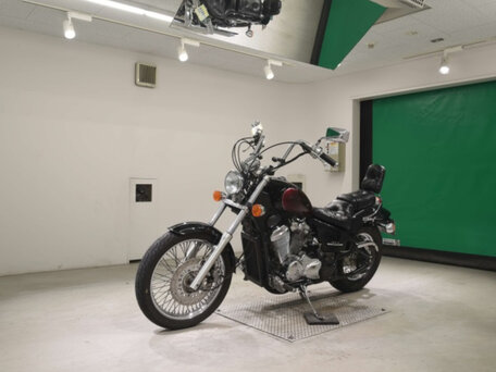 1992 Honda Steed 600, пурпурный, 248000 рублей, вид 1