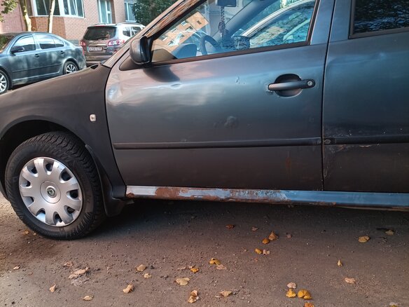 2005 Skoda Octavia I (A4) Рестайлинг, серый, 250000 рублей - вид 3