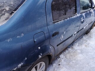 2011 Renault Logan I Рестайлинг, синий, 200000 рублей, вид 4
