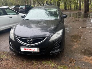 2011 Mazda 6 II (GH) Рестайлинг, чёрный, 600000 рублей, вид 1