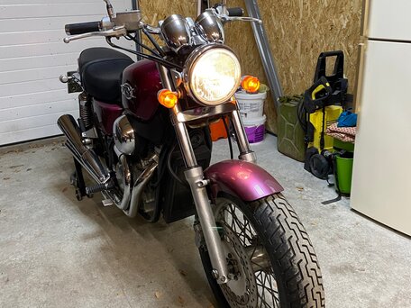 1995 Honda VRX 400, красный, 330000 рублей, вид 2