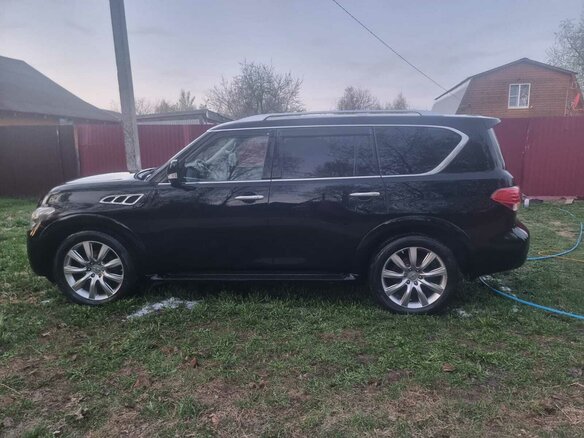 2011 Infiniti QX56 II, чёрный, 1950000 рублей - вид 15