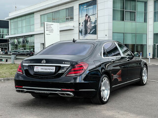 2018 Mercedes-Benz Maybach S-Класс 560 I (X222) Рестайлинг, чёрный, 6781420 рублей, вид 5