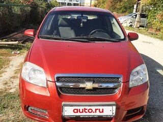 2011 Chevrolet Aveo I Рестайлинг, красный, 550000 рублей, вид 3