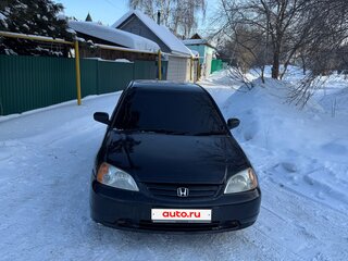 2003 Honda Civic VII, чёрный, 390000 рублей, вид 2